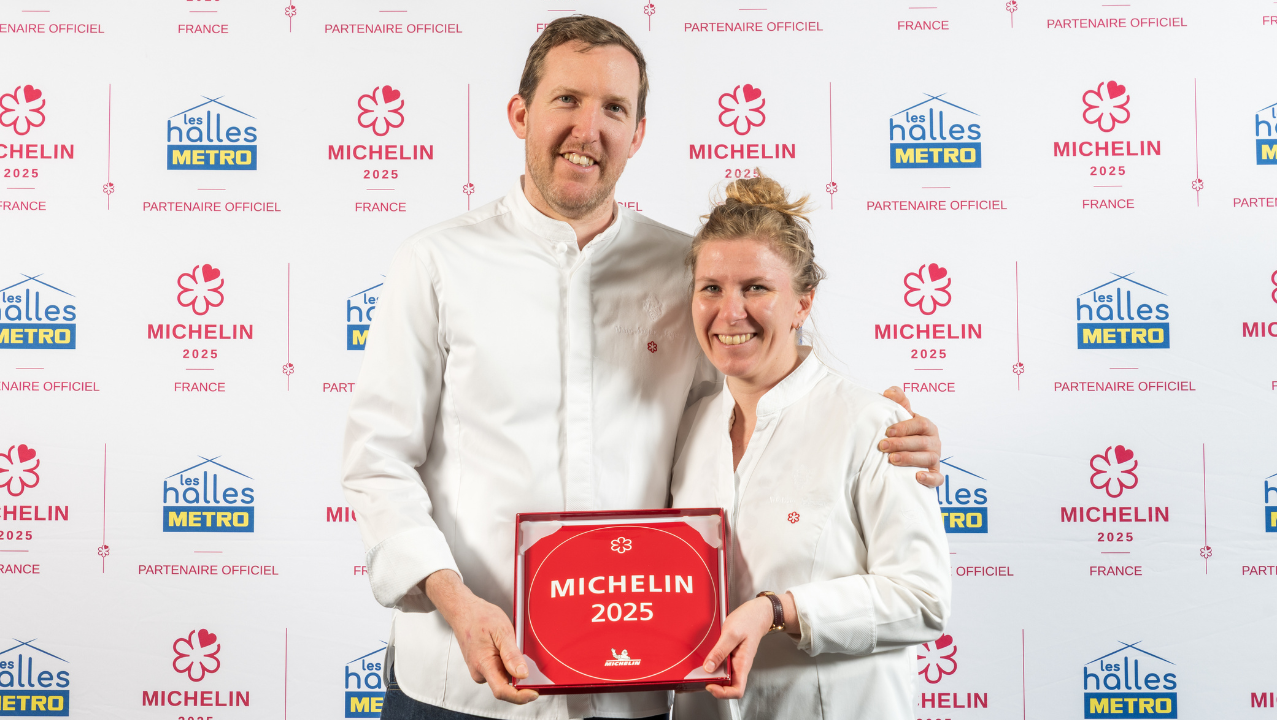 Cérémonie de remise des plaques Michelin